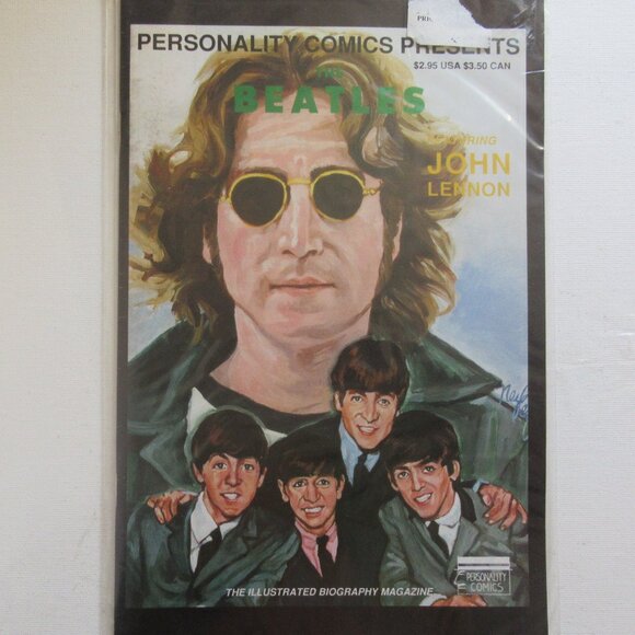 Personality Comics Presents The Beatles featuring John Lennon, Issue #1A, 1991 - Picture 1 of 5